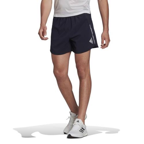 SHORT RUNNING D4R ADIDAS UOMO / Blu